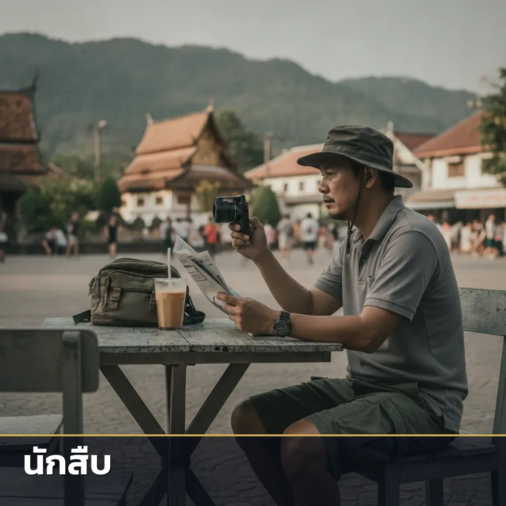 นักสืบ ทำงานสืบสวนในพื้นที่