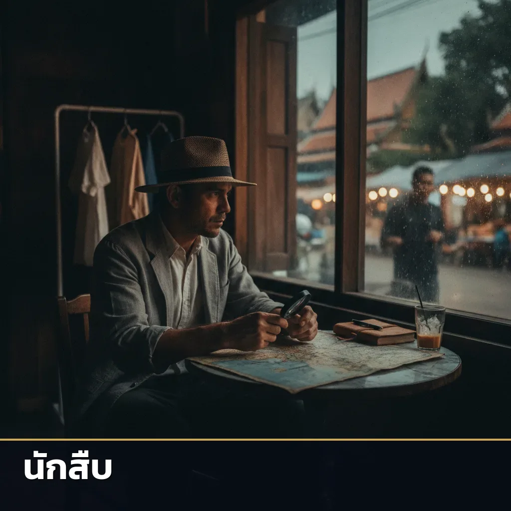 นักสืบ ทำงานสืบสวนในพื้นที่